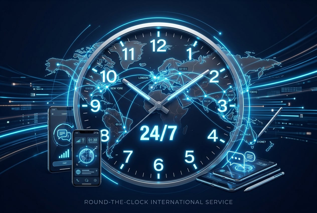 Always-on AI call agent answering enquiries around the clock